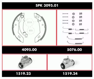 Комплект тормозов ROADHOUSE SPK 3095.01