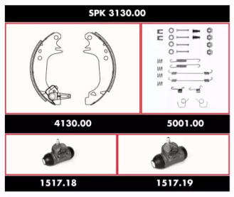 Комплект тормозов ROADHOUSE SPK 3130.00