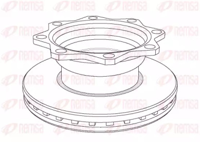 Тормозной диск REMSA NCA1080.20
