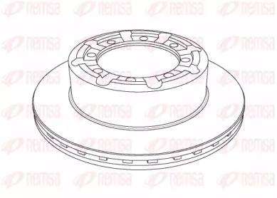 Тормозной диск REMSA NCA1140.20