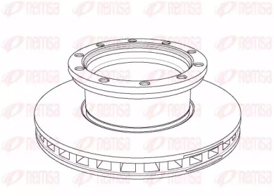 Тормозной диск REMSA NCA1144.20