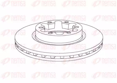Тормозной диск REMSA NCA1145.20