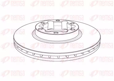 Тормозной диск REMSA NCA1150.20