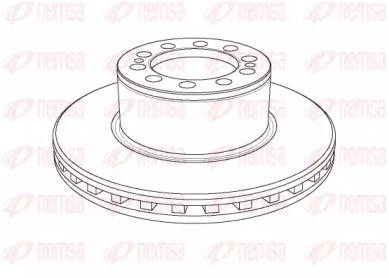 Тормозной диск REMSA NCA1157.20