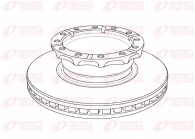Тормозной диск REMSA NCA1158.20
