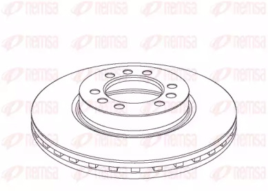 Тормозной диск REMSA NCA1180.20