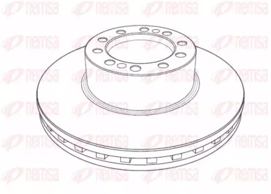 Тормозной диск REMSA NCA1184.20