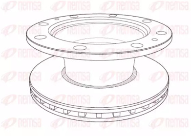 Тормозной диск REMSA NCA1187.20