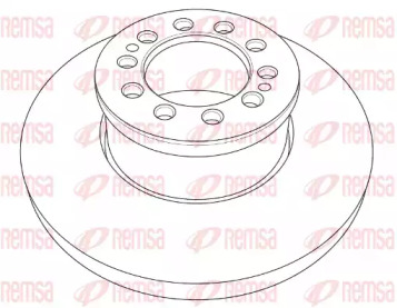 Тормозной диск REMSA NCA1203.10