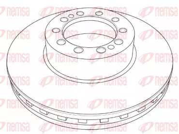 Тормозной диск REMSA NCA1210.20