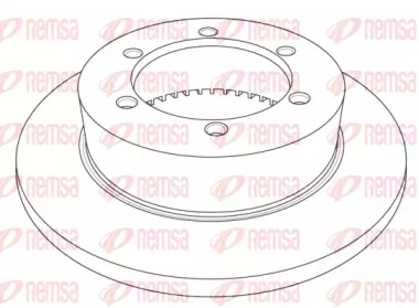 Тормозной диск REMSA NCA1214.10