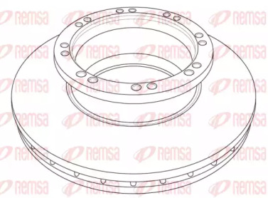 Тормозной диск REMSA NCA1215.20