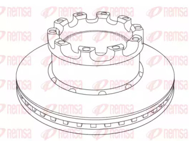 Тормозной диск REMSA NCA1226.20