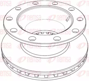 Тормозной диск REMSA NCA1234.20