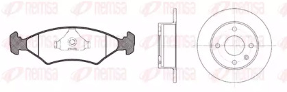 Комплект тормозов REMSA 8119.00