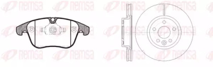 Комплект тормозов, дисковый тормозной механизм REMSA 81219.00