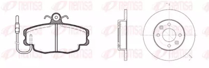 Комплект тормозов REMSA 8141.00