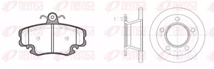 Комплект тормозов REMSA 8142.00