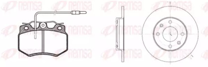 Комплект тормозов REMSA 8170.00