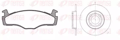 Комплект тормозов REMSA 8171.04