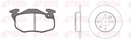 Комплект тормозов REMSA 8192.04