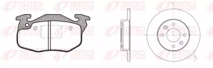 Комплект тормозов REMSA 8192.08