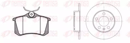 Комплект тормозов REMSA 8263.01