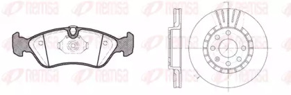 Комплект тормозов REMSA 8286.01