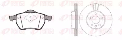 Комплект тормозов REMSA 8390.04