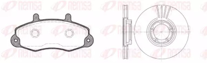 Комплект тормозов REMSA 8391.00