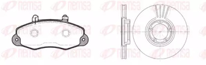 Комплект тормозов REMSA 8391.01