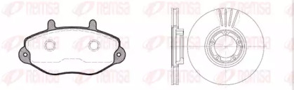 Комплект тормозов REMSA 8392.00