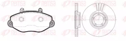 Комплект тормозов REMSA 8392.01
