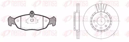Комплект тормозов REMSA 8393.03