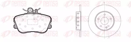 Комплект тормозов REMSA 8445.00