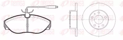 Комплект тормозов REMSA 8486.00