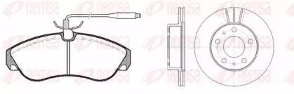 Комплект тормозов REMSA 8487.00
