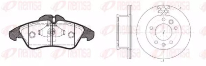Комплект тормозов REMSA 8578.01