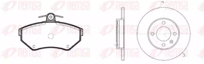 Комплект тормозов REMSA 8631.03