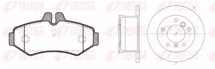 Комплект тормозов REMSA 8733.01