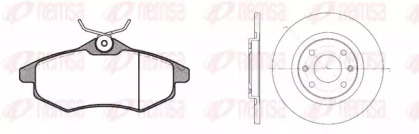 Комплект тормозов REMSA 8881.00