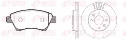 Комплект тормозов REMSA 8976.00