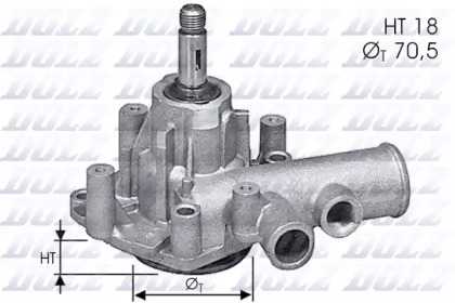 Водяной насос DOLZ M140