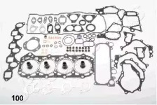 Комплект прокладок, двигатель JAPANPARTS KM-100