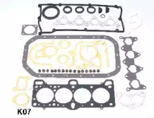 Комплект прокладок, двигатель JAPANPARTS KM-K07