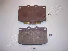 Комплект тормозных колодок JAPANPARTS PA-329AF