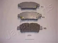 Комплект тормозных колодок JAPANPARTS PP-258AF