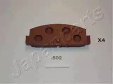 Комплект тормозных колодок JAPANPARTS PP-502AF