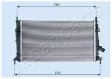 Теплообменник JAPANPARTS RDA053081