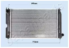 Теплообменник JAPANPARTS RDA153111